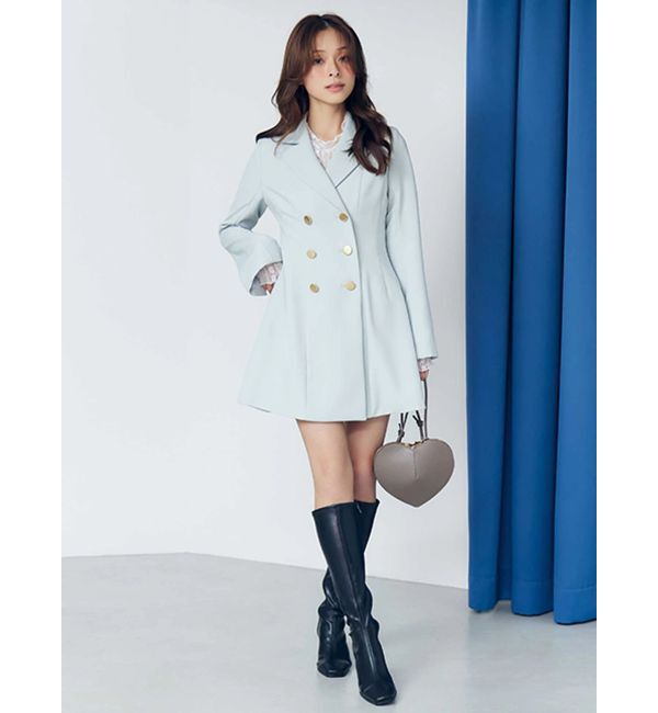 MERCURYDUO「2WAYフィット＆フレアジャケットワンピース」|ワンピース|