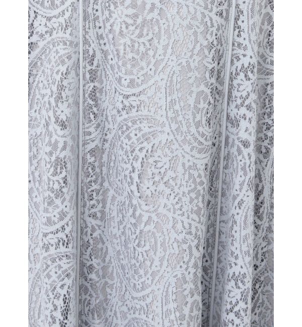 MERCURYDUO「レースパイピングロングワンピース」|ワンピース|