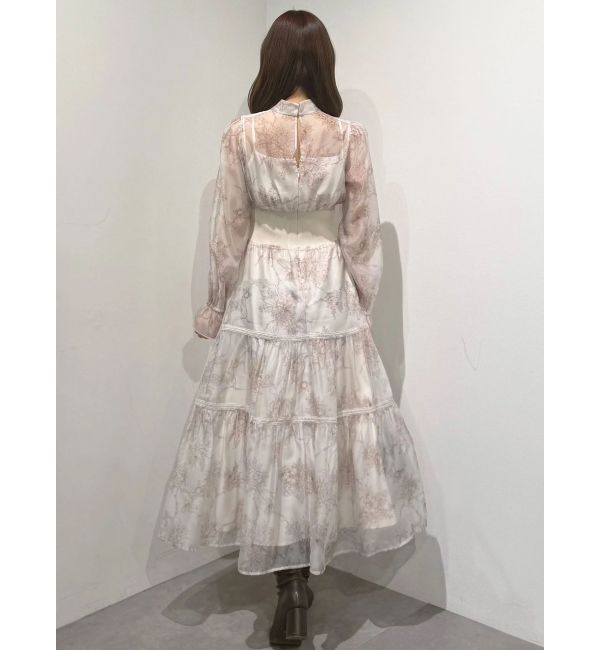 MERCURYDUO「トワルドジュイボウタイウエストリブワンピース」|ワンピース|