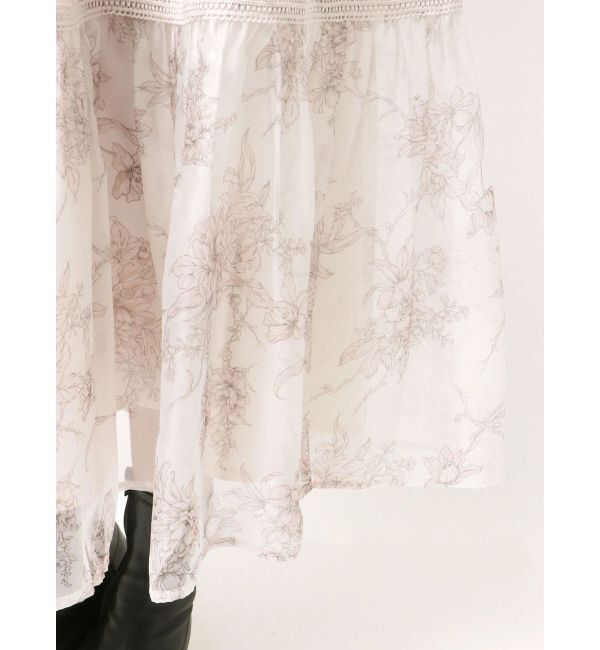 MERCURYDUO「トワルドジュイボウタイウエストリブワンピース」|ワンピース|