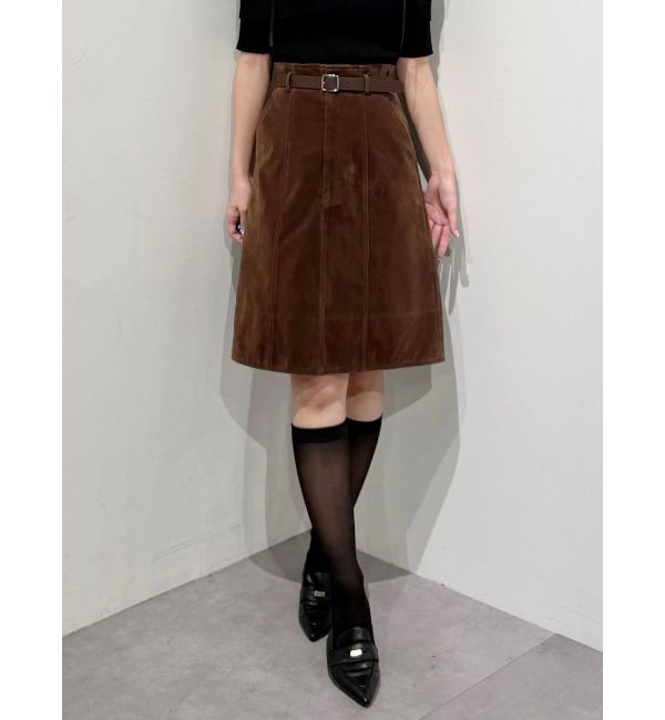 MERCURYDUO「ニーレングススカート」|スカート|