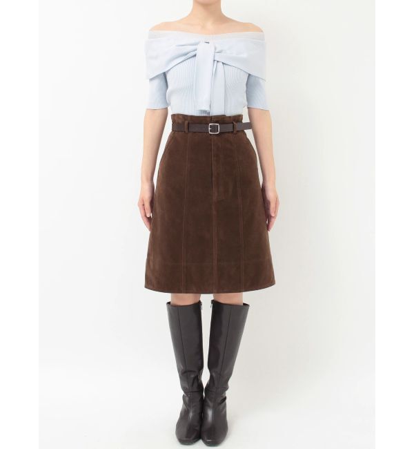 MERCURYDUO「ニーレングススカート」|スカート|