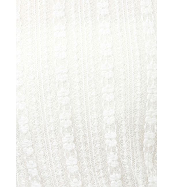 MERCURYDUO「カットレースアシメトップス」|Tシャツ・カットソー|