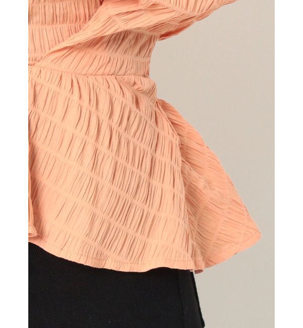 MURUA「カシュクールタックブラウス」|シャツ・ブラウス|