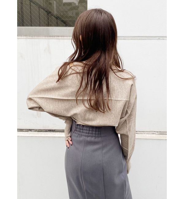 MURUA「ボレロレイヤードニット」|ニット・セーター|