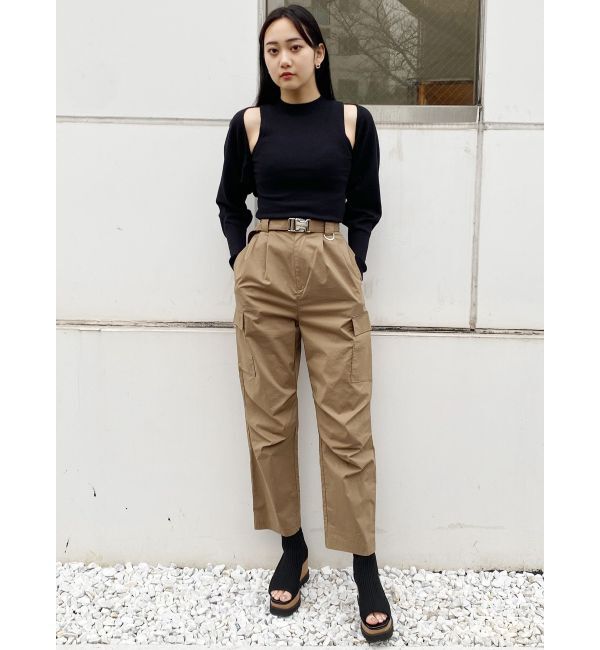 MURUA「ボレロレイヤードニット」|ニット・セーター|