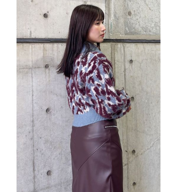 MURUA「マルチヤーンハーフジップニット」|ニット・セーター|