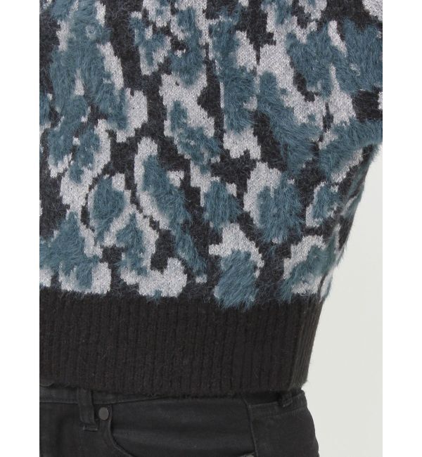 MURUA「マルチヤーンハーフジップニット」|ニット・セーター|