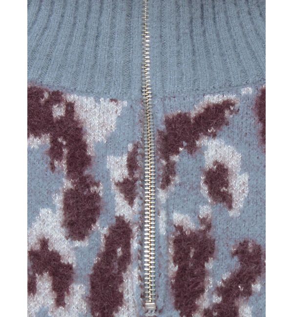 MURUA「マルチヤーンハーフジップニット」|ニット・セーター|