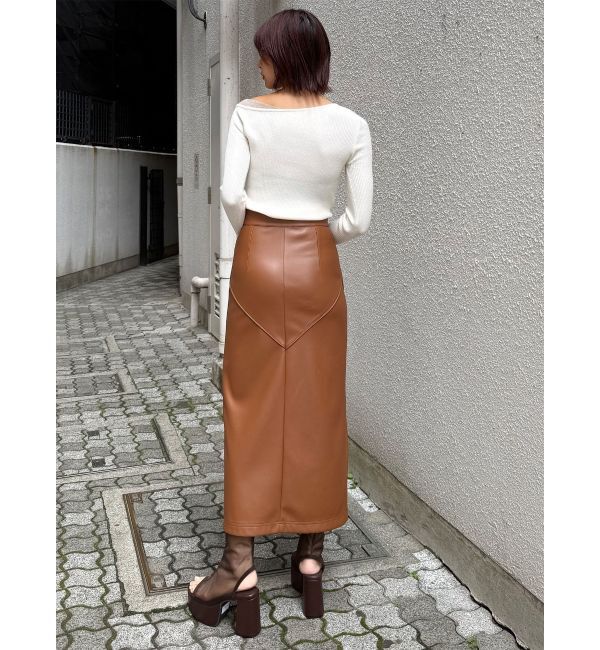 MURUA「レイヤードワンショルニット」|ニット・セーター|