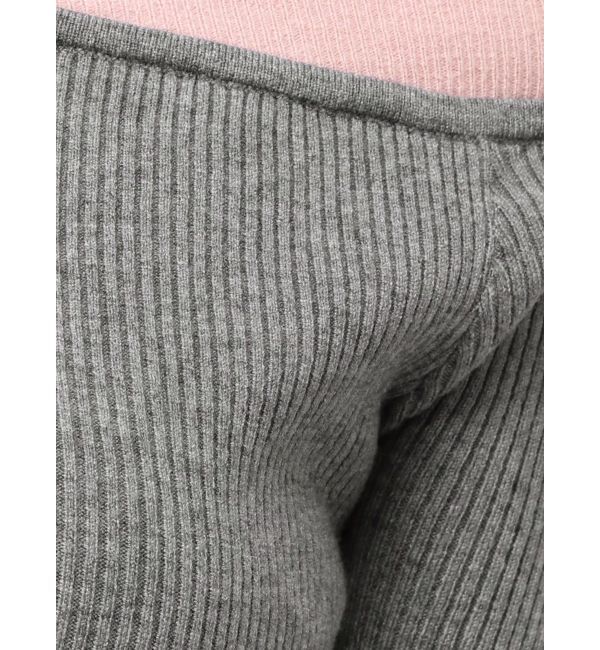 MURUA「レイヤードワンショルニット」|ニット・セーター|