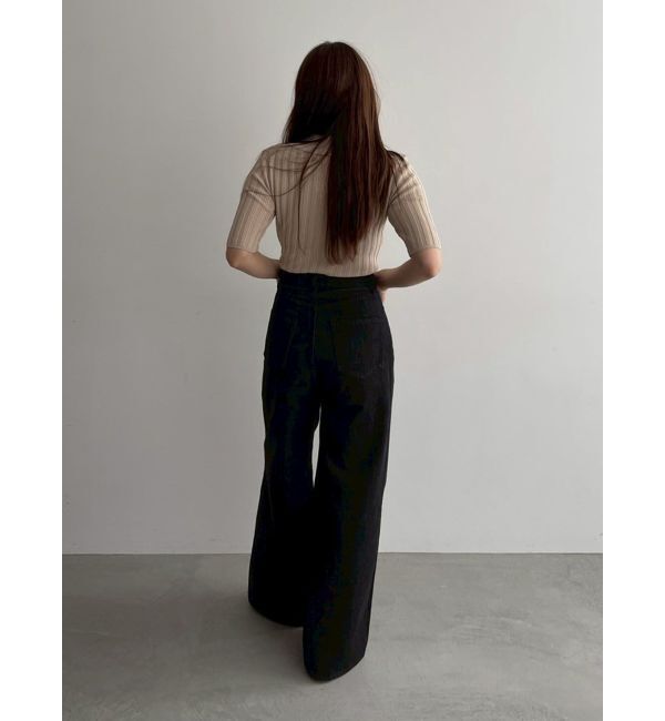 LAGUNAMOON「【機能性アイテム】ウォッシャブルビックカラーニットプルオーバー」|ニット・セーター|