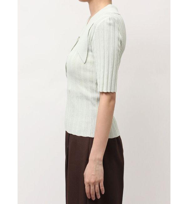 LAGUNAMOON「【機能性アイテム】ウォッシャブルビックカラーニットプルオーバー」|ニット・セーター|