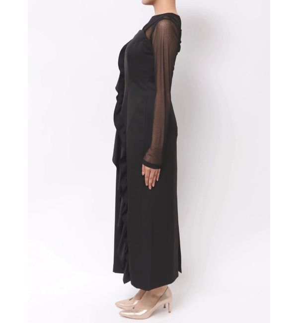 LAGUNAMOON「LADYアシンメトリーフリルキャミドレス」|ドレス|