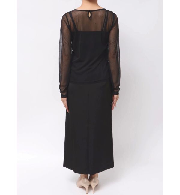 LAGUNAMOON「LADYアシンメトリーフリルキャミドレス」|ドレス|