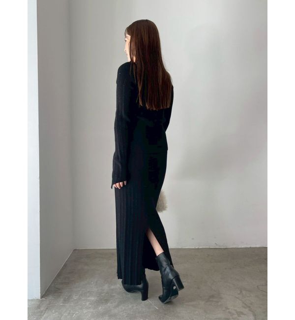 LAGUNAMOON「ボタンデザインニットセットアップ」|ワンピース|