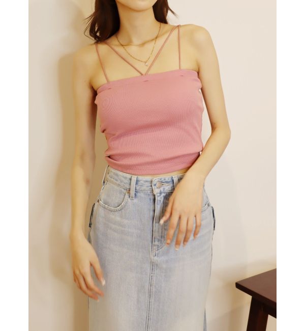 EVRIS「2WAYストラップビスチェ」|キャミソール|