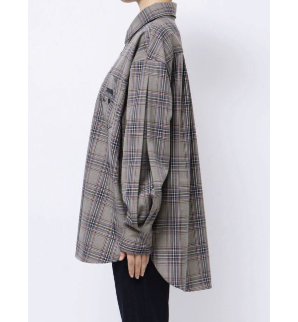 EVRIS「ワンポイントオーバーシャツ」|シャツ・ブラウス|