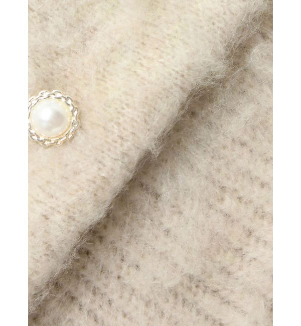 EVRIS「bijouシャギーニットロンパース」|オールインワン|