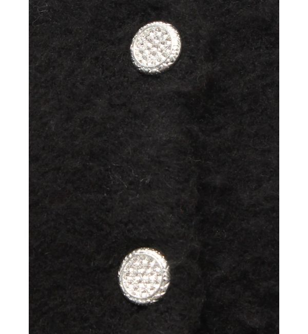 EVRIS「bijouシャギーニットロンパース」|オールインワン|