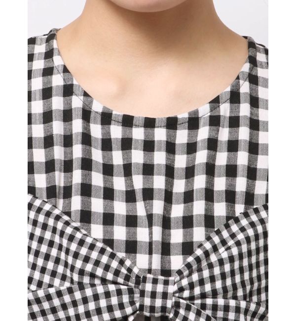 merry jenny「ギンガムリボンワンピース」|ワンピース|