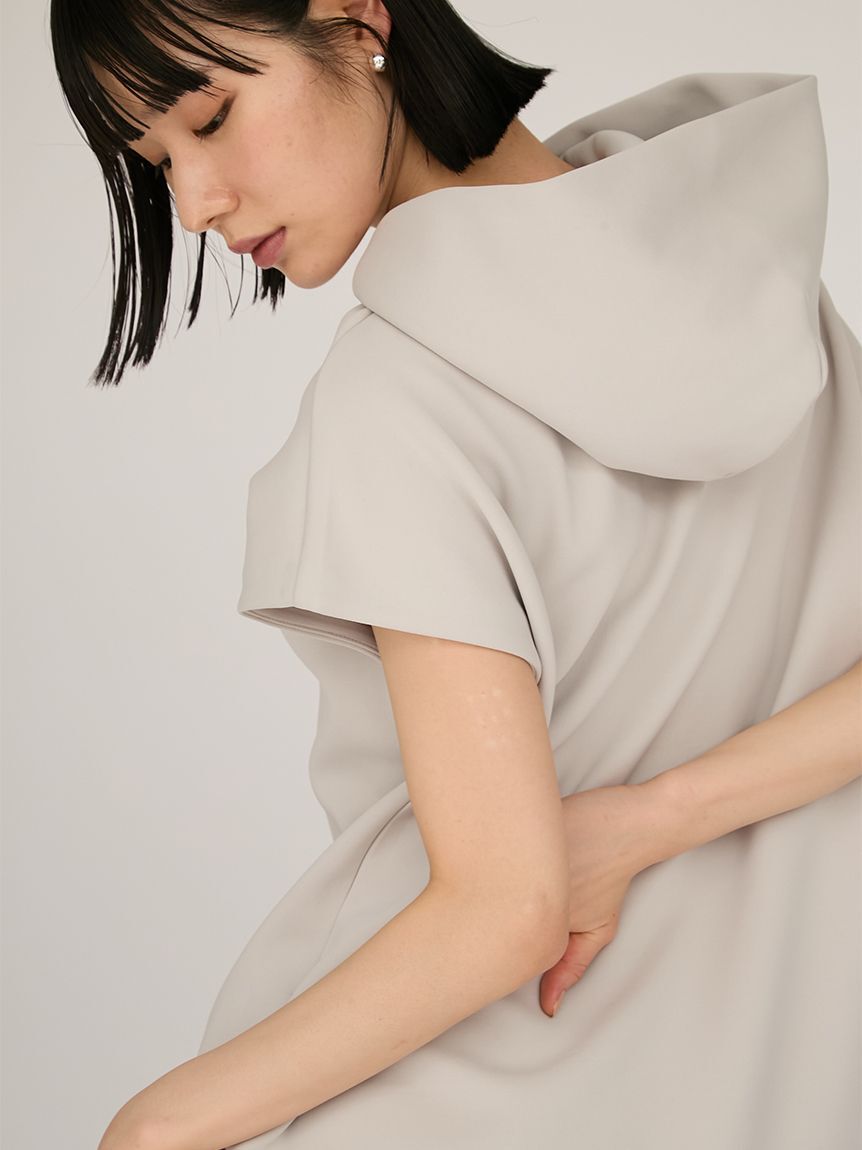 emmi atelier「【限定カラー】emmiロゴフーディーワンピース」|ワンピース|