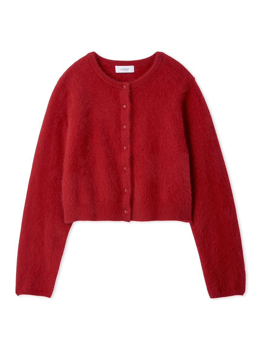 emmi atelier「フォックスカシミヤニットカーディガン」|カーディガン|