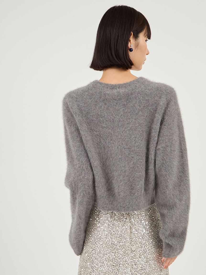 emmi atelier「フォックスカシミヤニットカーディガン」|カーディガン|