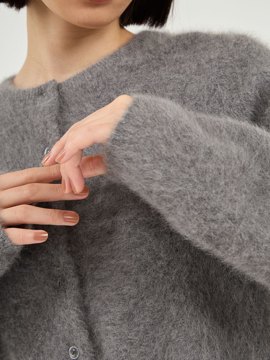 emmi atelier「フォックスカシミヤニットカーディガン」|カーディガン|