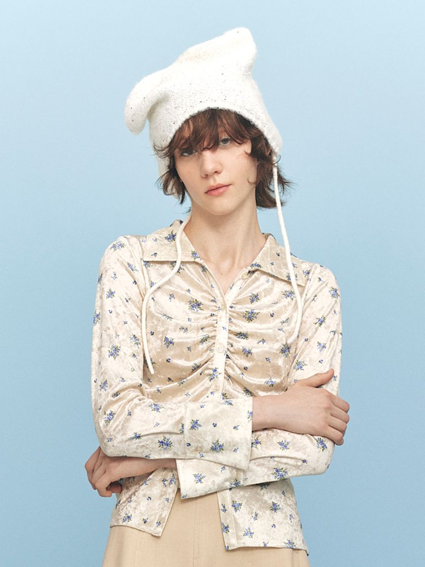 FURFUR「ソフトタッチオリジナルフローラルシャツ」|シャツ・ブラウス|