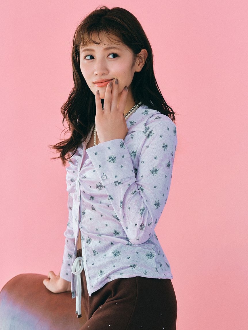 FURFUR「ソフトタッチオリジナルフローラルシャツ」|シャツ・ブラウス|