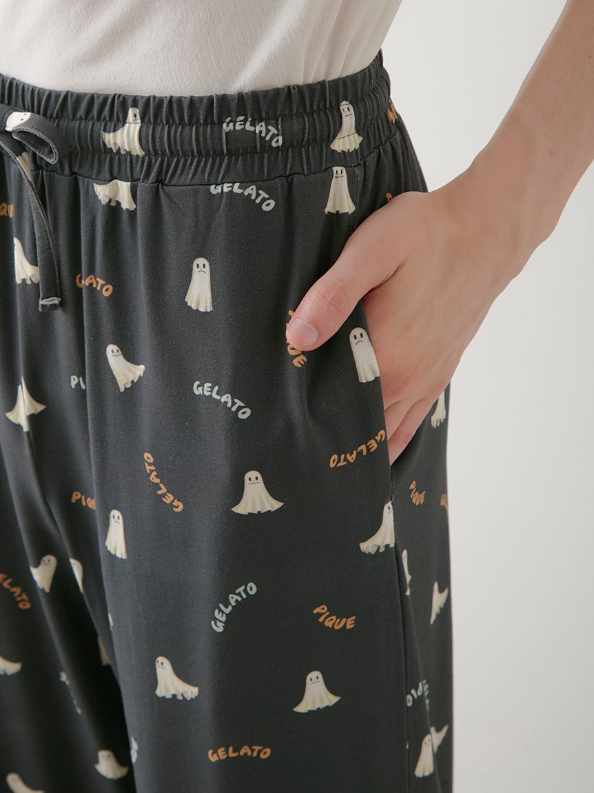 GELATO PIQUE HOMME「【HOMME】TRICK GHOST柄 ロングパンツ」|ルームウェア|