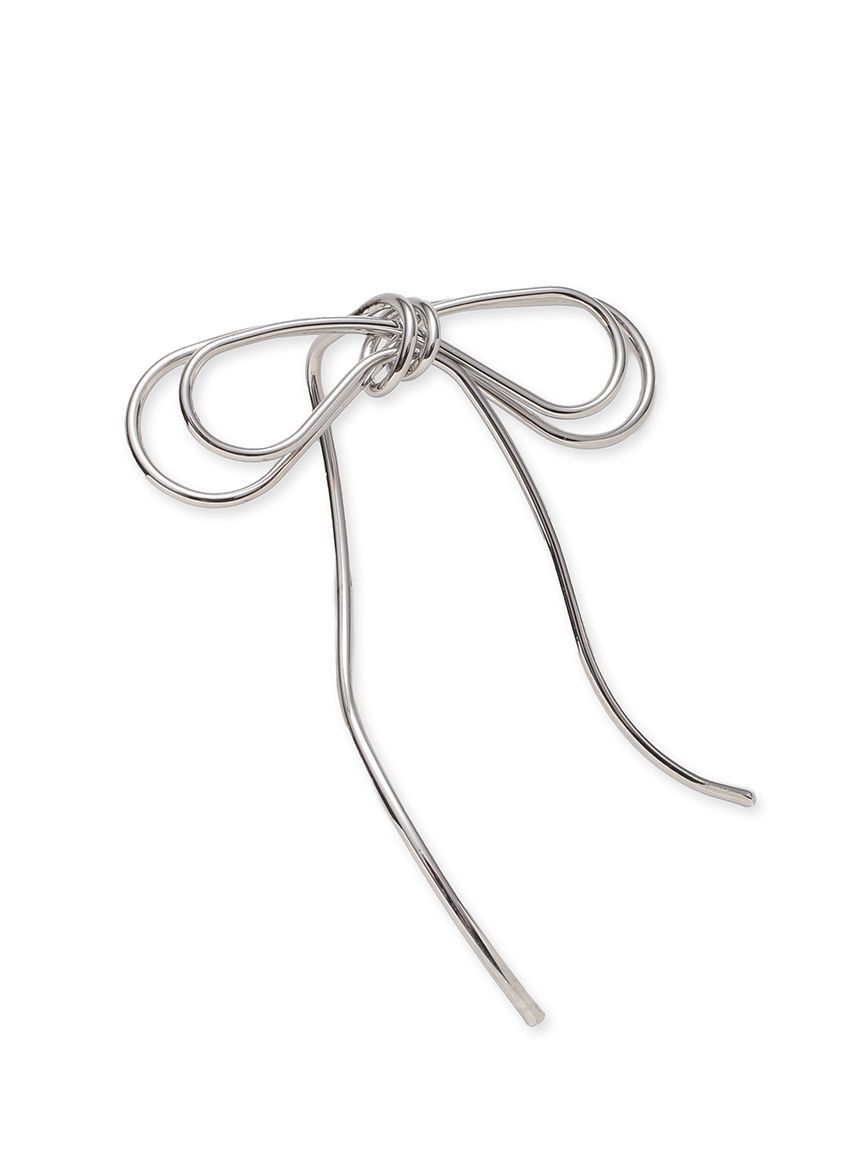 SNIDEL「リボンピアス」|ピアス|