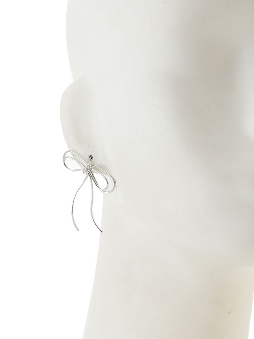SNIDEL「リボンピアス」|ピアス|
