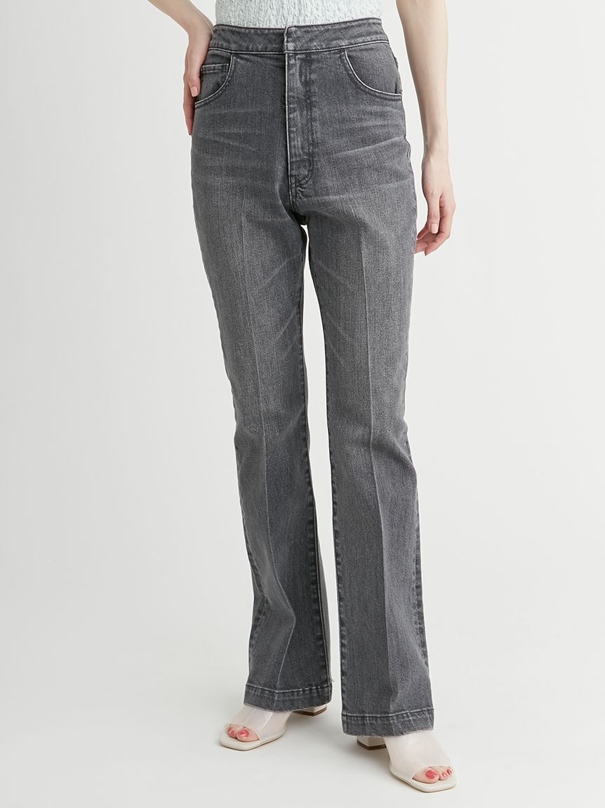 CELFORD「ハイウエストフレアデニムパンツ」|デニム|