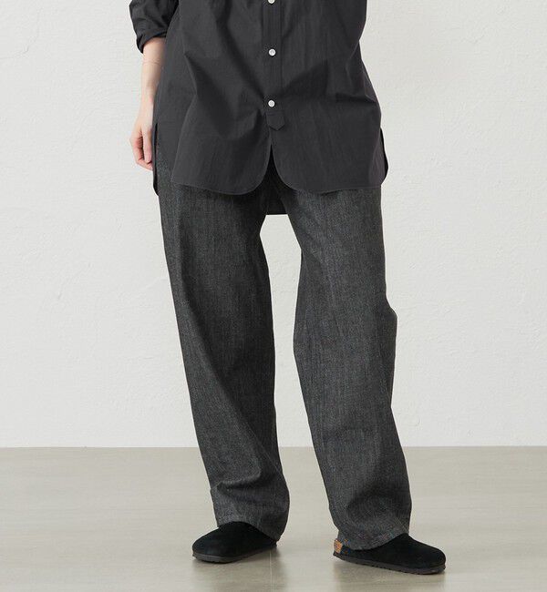 MACKINTOSH PHILOSOPHY「GREY LABEL シンチバックワイドデニム」|デニム|