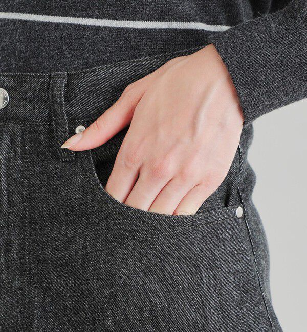 MACKINTOSH PHILOSOPHY「GREY LABEL シンチバックワイドデニム」|デニム|