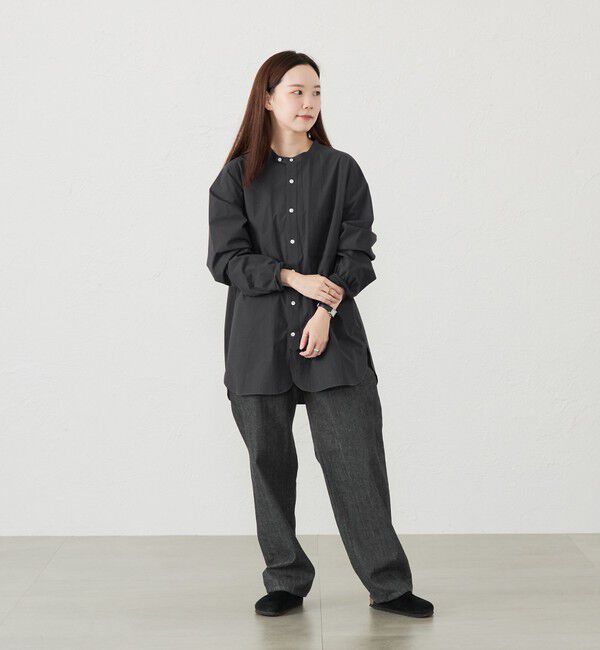 MACKINTOSH PHILOSOPHY「GREY LABEL シンチバックワイドデニム」|デニム|