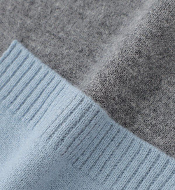 MACKINTOSH PHILOSOPHY「GREY LABEL ウールカシミヤブロックカーディガン」|ニット・セーター|