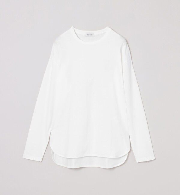 MACKINTOSH PHILOSOPHY「ラウンドヘムロンT」|Tシャツ・カットソー|オフホワイト