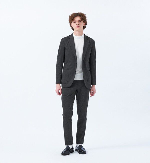 MACKINTOSH PHILOSOPHY「テーラードジャージー ジャケット チドリ/バーズアイ」|テーラードジャケット|