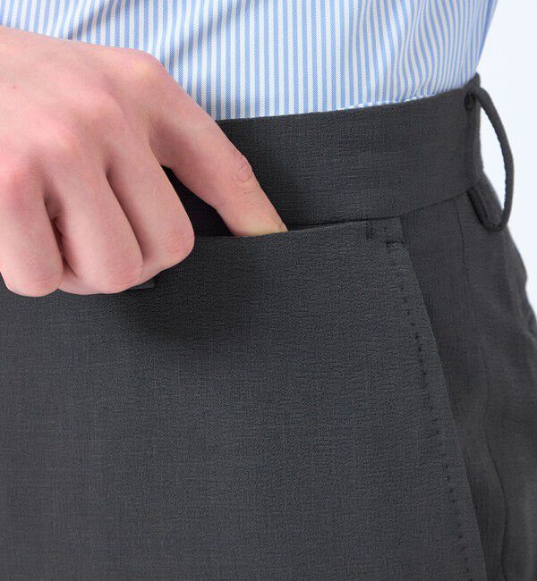 MACKINTOSH PHILOSOPHY「トロッター トラウザーズ#121 ストレッチワッシャー」|スラックス|