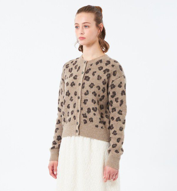 MACKINTOSH PHILOSOPHY「レオパードニットカーディガン」|ニット・セーター|