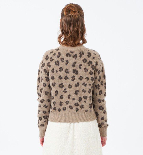 MACKINTOSH PHILOSOPHY「レオパードニットカーディガン」|ニット・セーター|
