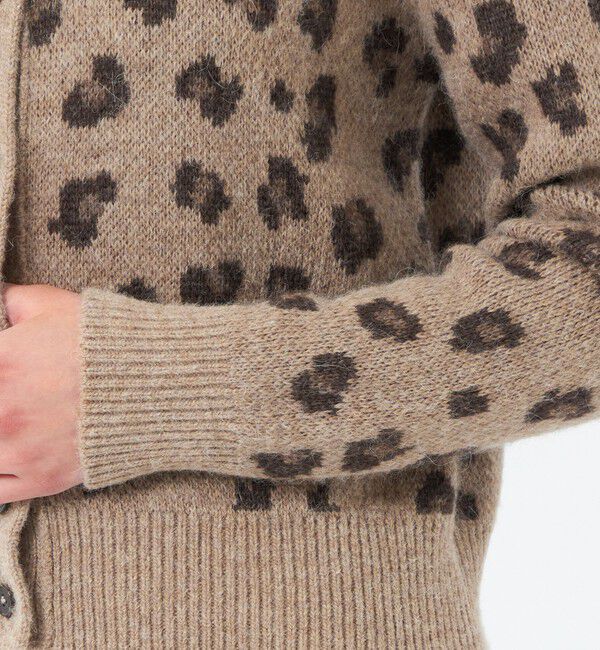 MACKINTOSH PHILOSOPHY「レオパードニットカーディガン」|ニット・セーター|
