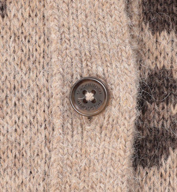 MACKINTOSH PHILOSOPHY「レオパードニットカーディガン」|ニット・セーター|