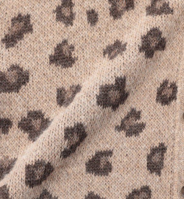 MACKINTOSH PHILOSOPHY「レオパードニットカーディガン」|ニット・セーター|