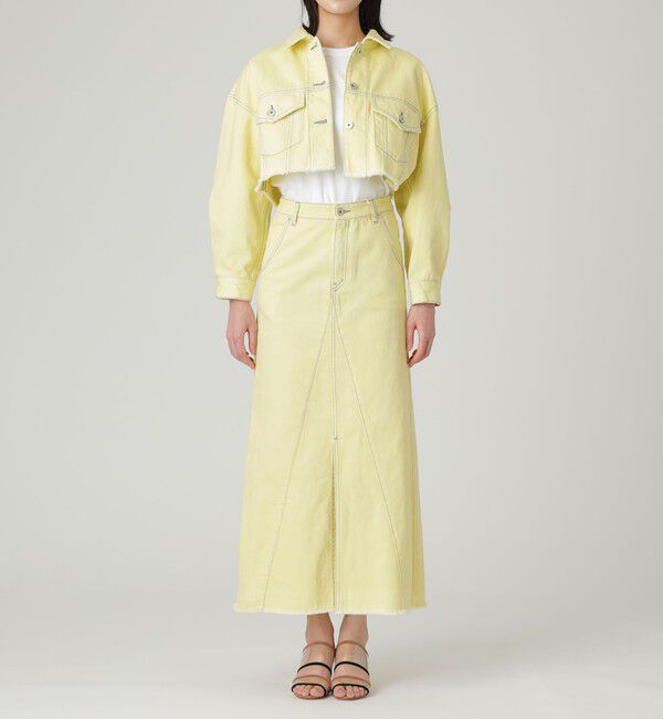  「【ドラマ着用商品】クロップトデニムGジャン」|ブルゾン・スタジャン|