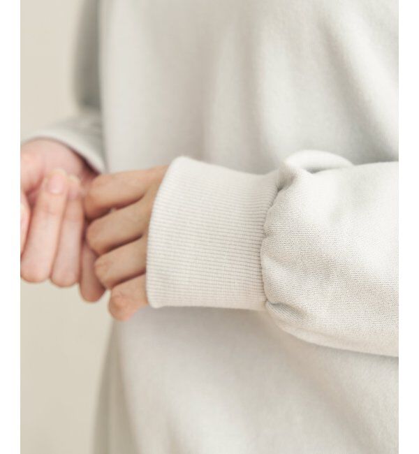 ikka「裏毛ロゴスウェット」|パーカー|