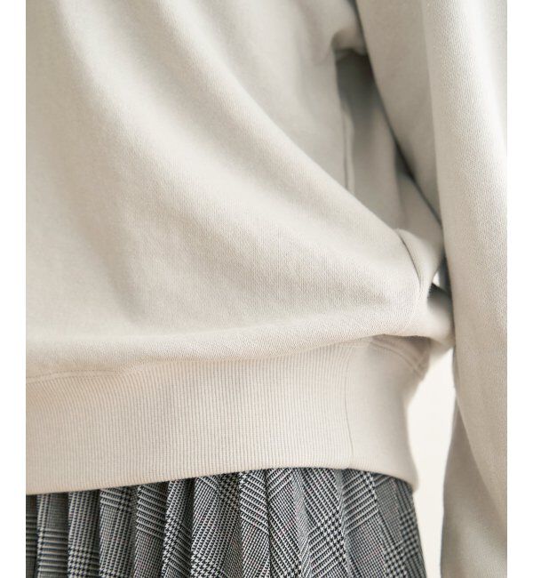 ikka「裏毛ロゴスウェット」|パーカー|